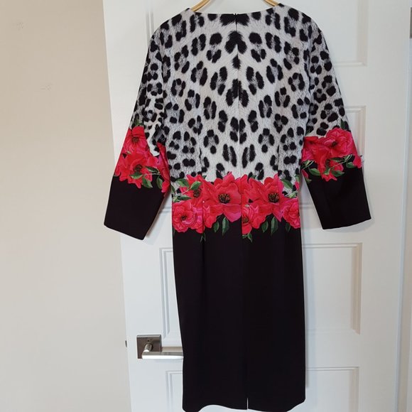 OLIMARA Stunning Special Occasion Dress, Made in Spain, sz 12 - Picture 2 of 11